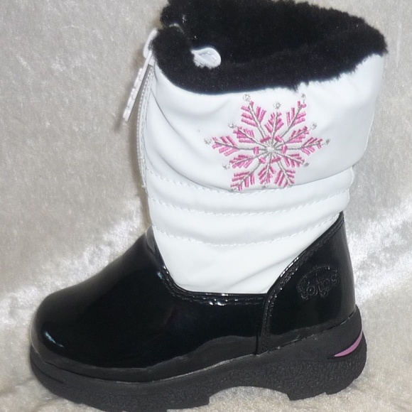 Girls Snow Boots Tracy Totes tod size 5 NEW - Picture 2 of 6